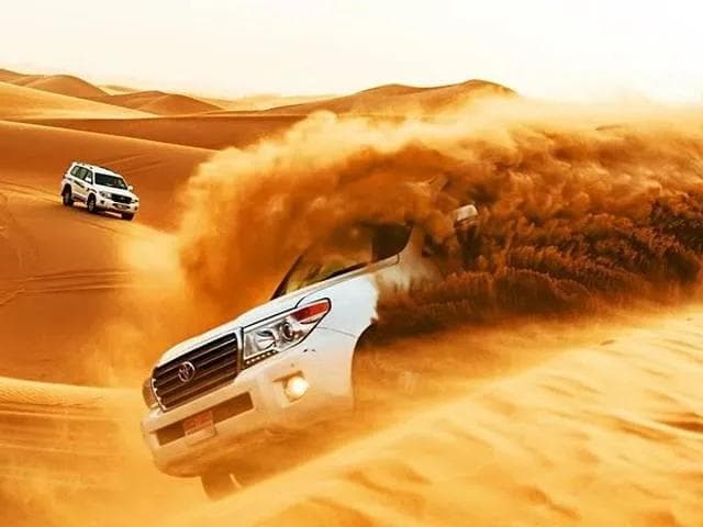 Package Image - EVENING DESERT SAFARI WITH PREMIUM DINNER ( SHARING JEEP)