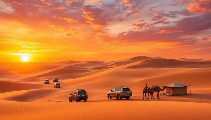 Package Image - EVENING DESERT SAFARI TOUR STANDARD (SHARING JEEP)